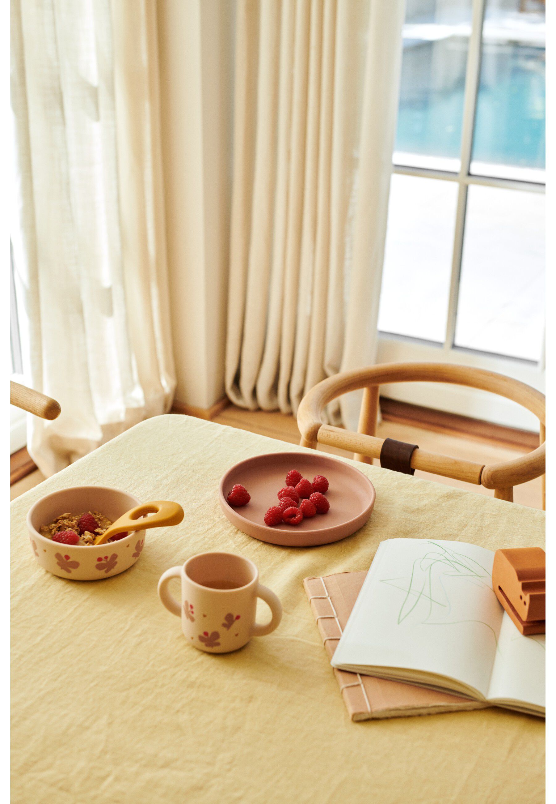 Vivi Printed Tableware Set Butterfl