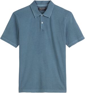 Polo, short sleeve, straight hem wi