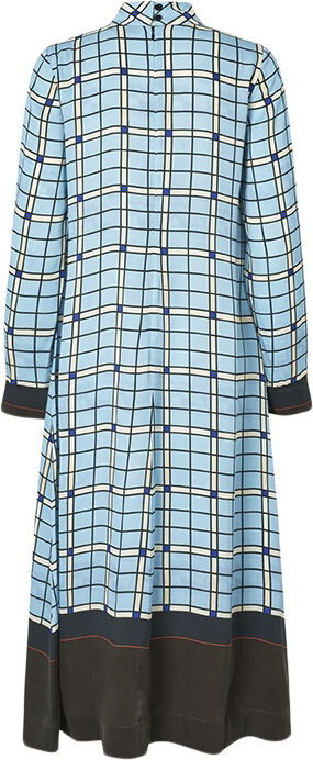 Long Sleeve Midi Dress, 2263 Dry Viscose