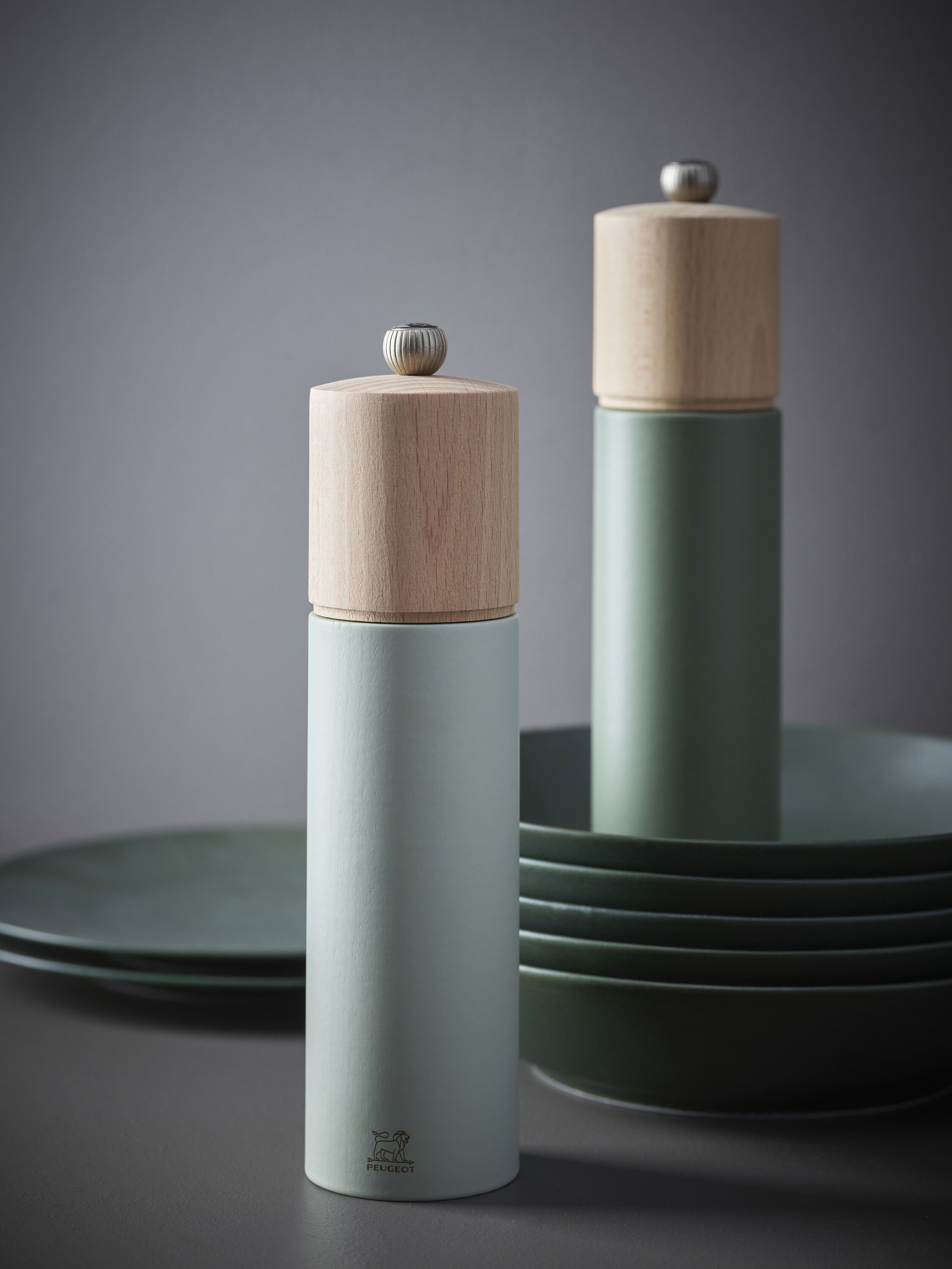 Saltkvern Boreal 21 cm Pebble grey B&oslash;k