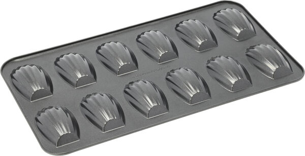 Madeleineform til 12 stk. Stål