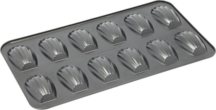 Madeleineform til 12 stk. Stål