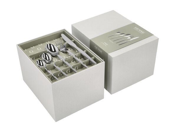 Bestikksett Twist 60 deler Blankt stål