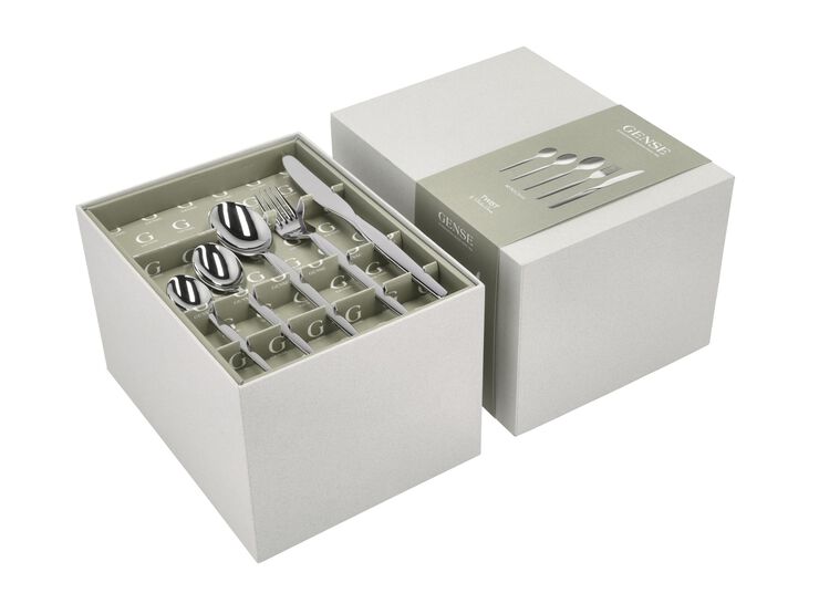 Bestikksett Twist 60 deler Blankt stål
