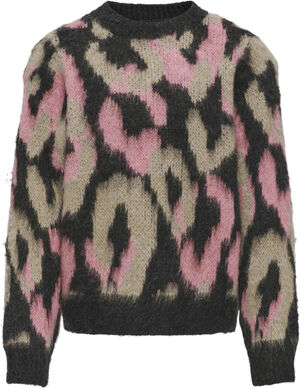 KOGWILD L/S JQ O-NECK KNT
