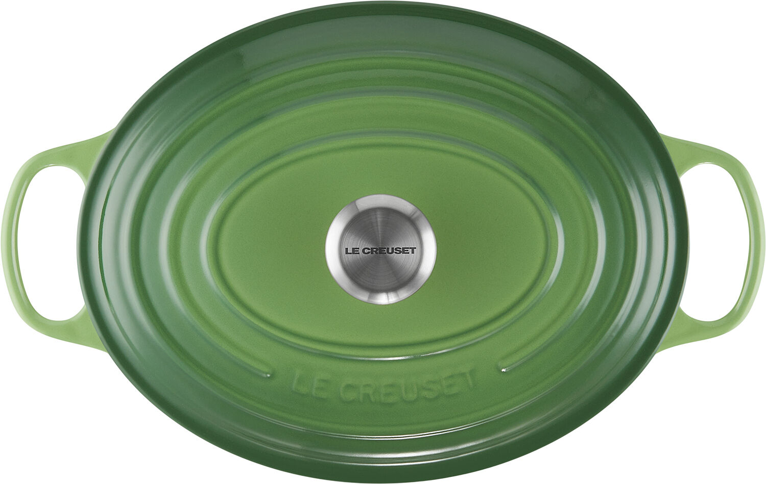 Oval st&oslash;bejernsgryde 6,3 L Bamboo Green