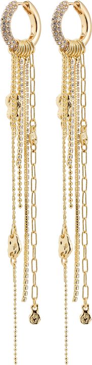 DRUE øreringe guldbelagte