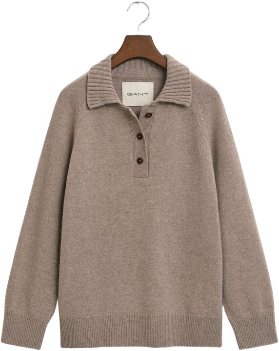 WOOL KNIT RUGGER