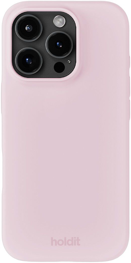 Silicone Case iPhone 16 Pro Pale Pink