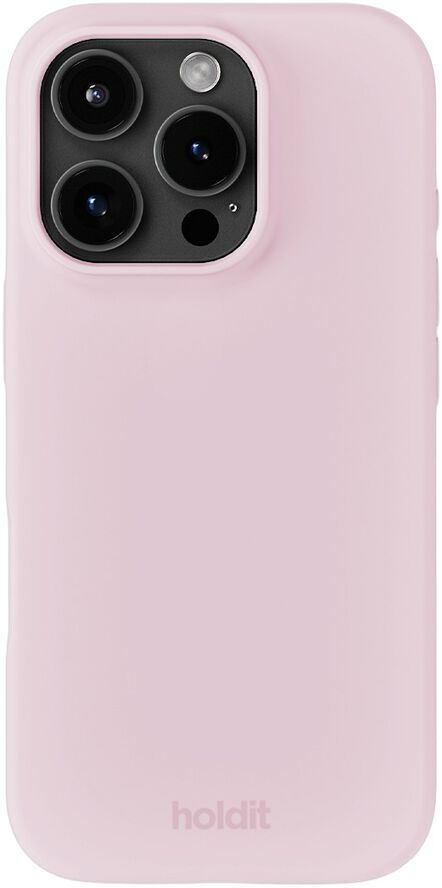 Silicone Case iPhone 16 Pro Pale Pink