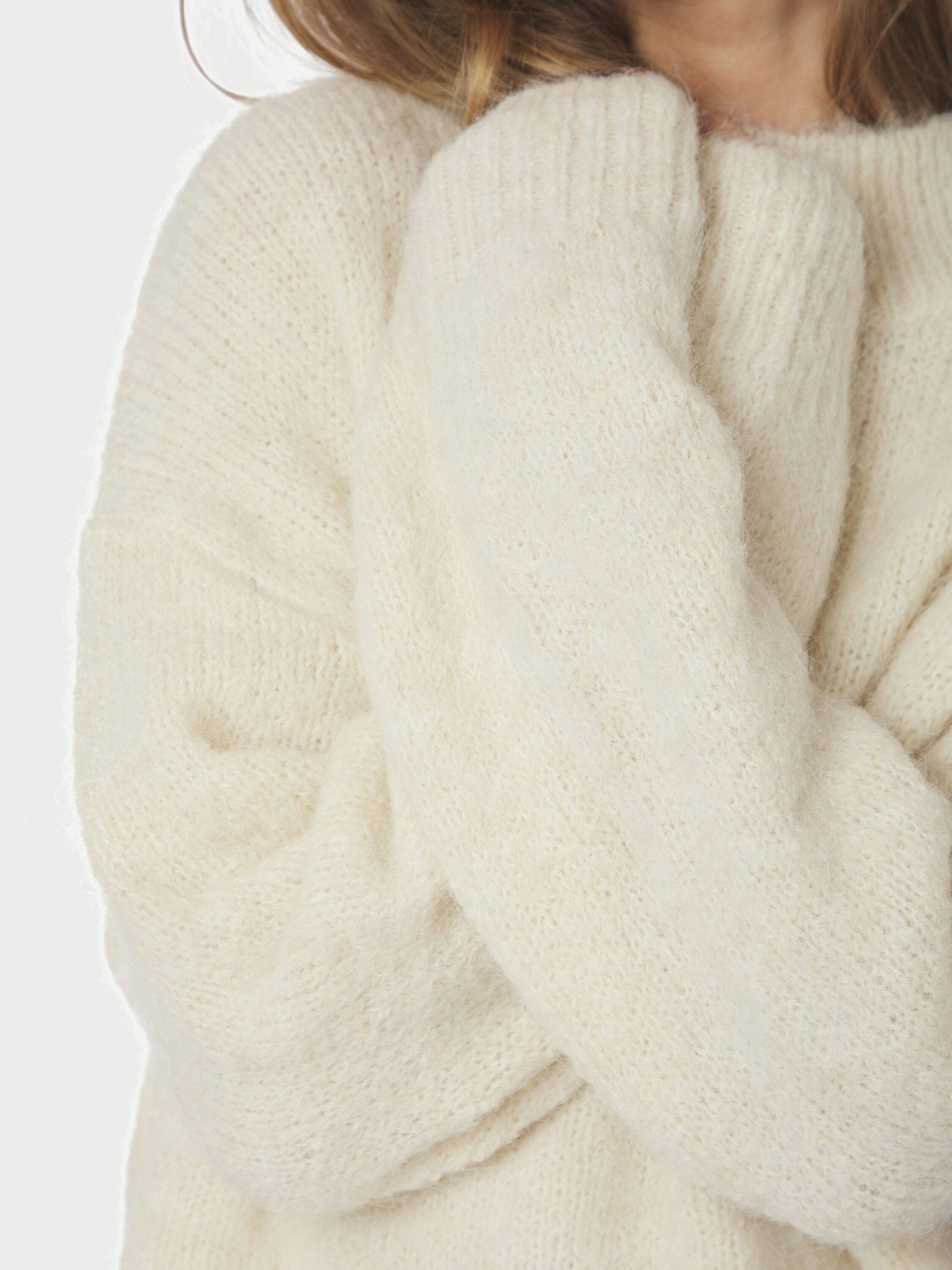 Paulina Fluffy Knit Blouse