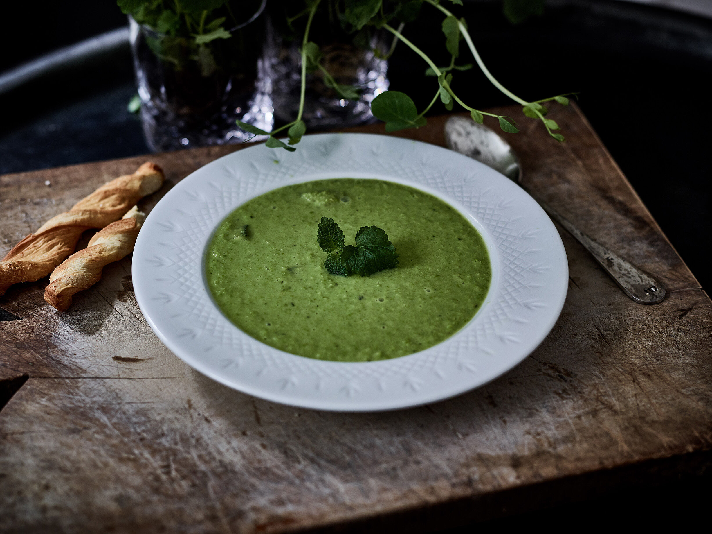 Crispy dyb tallerken 22,5 cm.