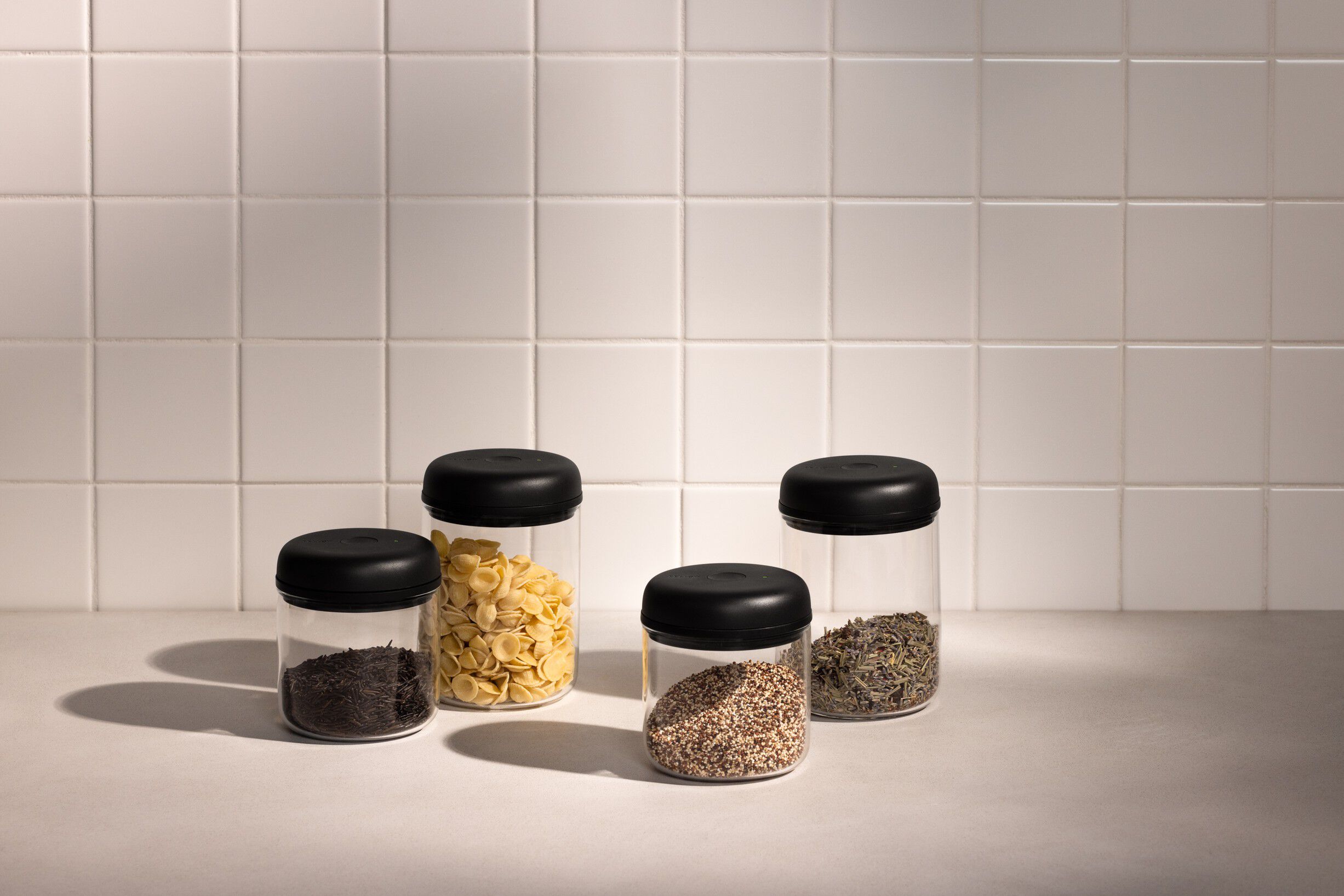 Electric Atmos Vacuum Canister Clear Glass 1. 2L