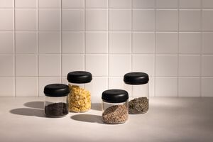 Electric Atmos Vacuum Canister Clear Glass 1. 2L