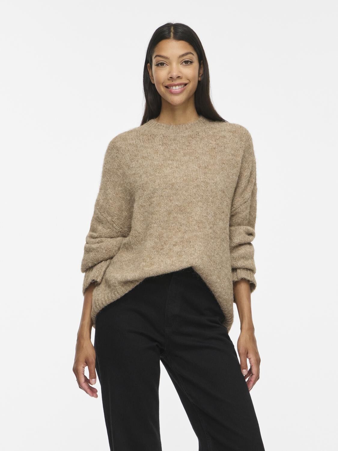 Vibows L/S O-Neck Knit- Noos