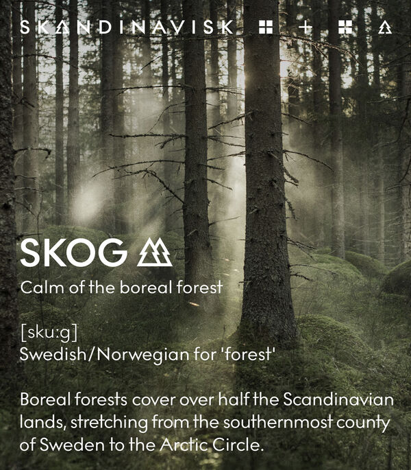 SKOG Scented Candle w Lid 200g