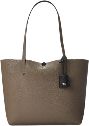 Faux-Leather Reversible Tote