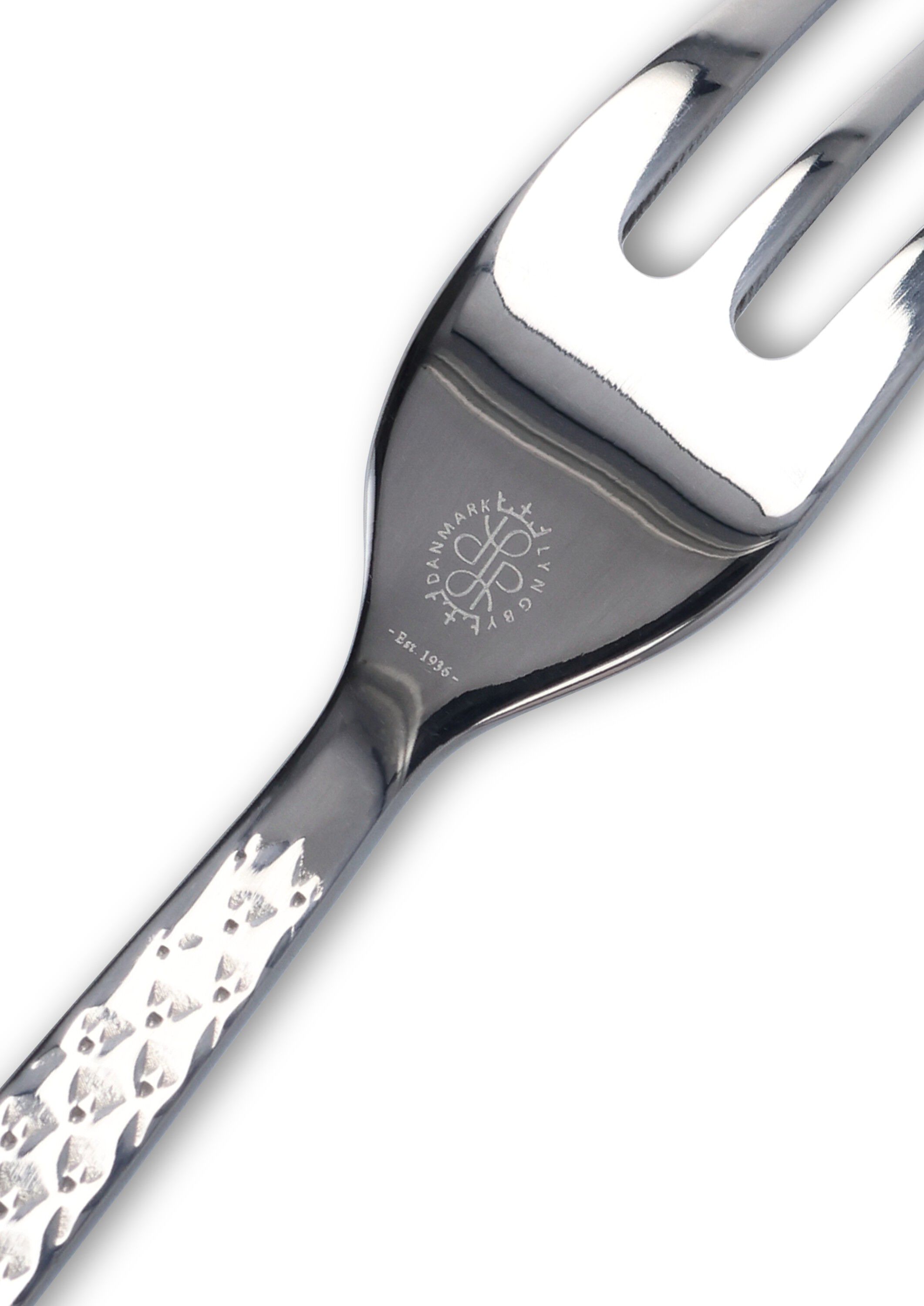 Rhombe Kagegaffel st&aring;l 4 stk.