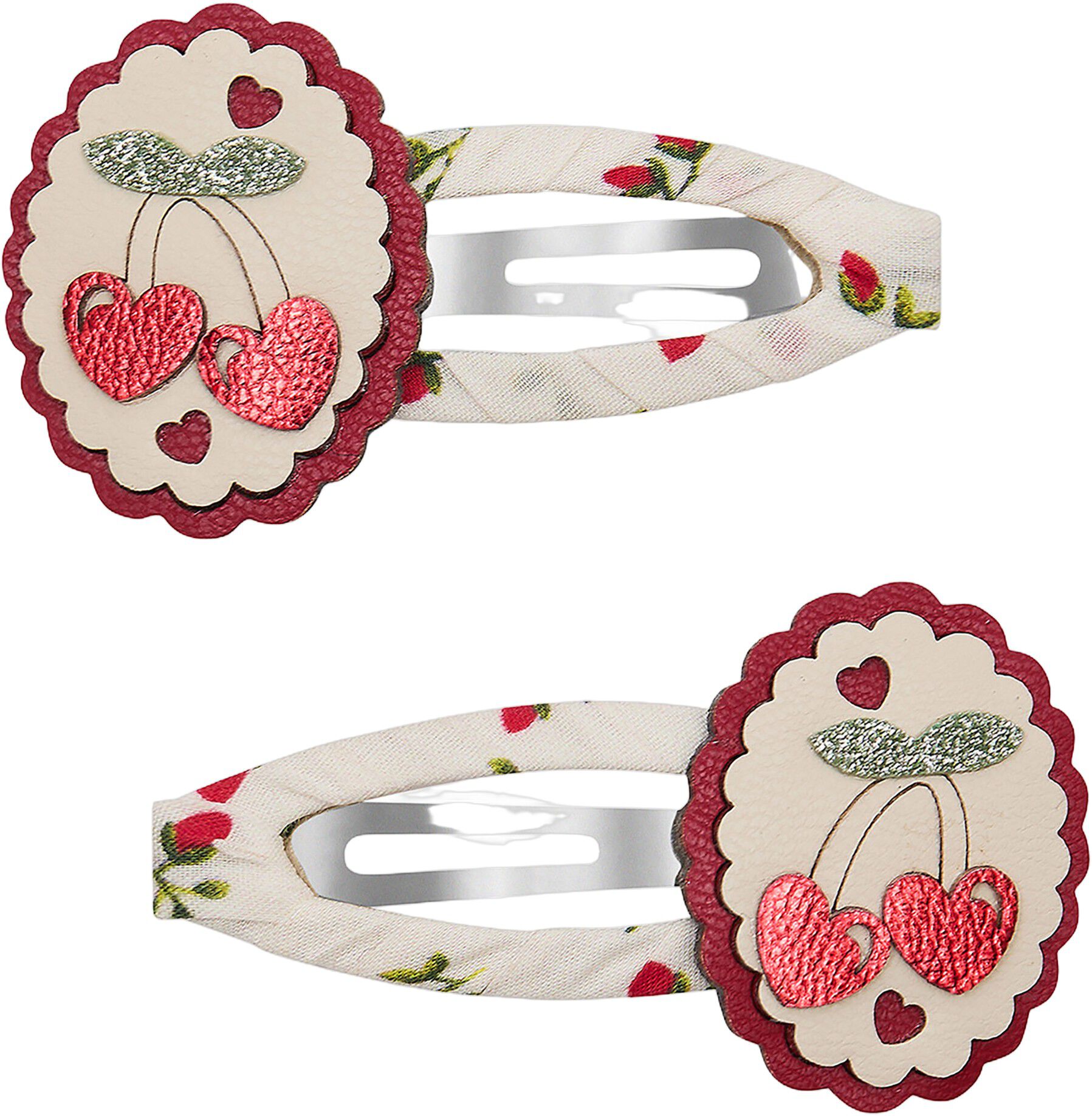 Mimi & Lula - 2 h&aring;rsp&aelig;nder - Scallop Framed Cherries Mon Che