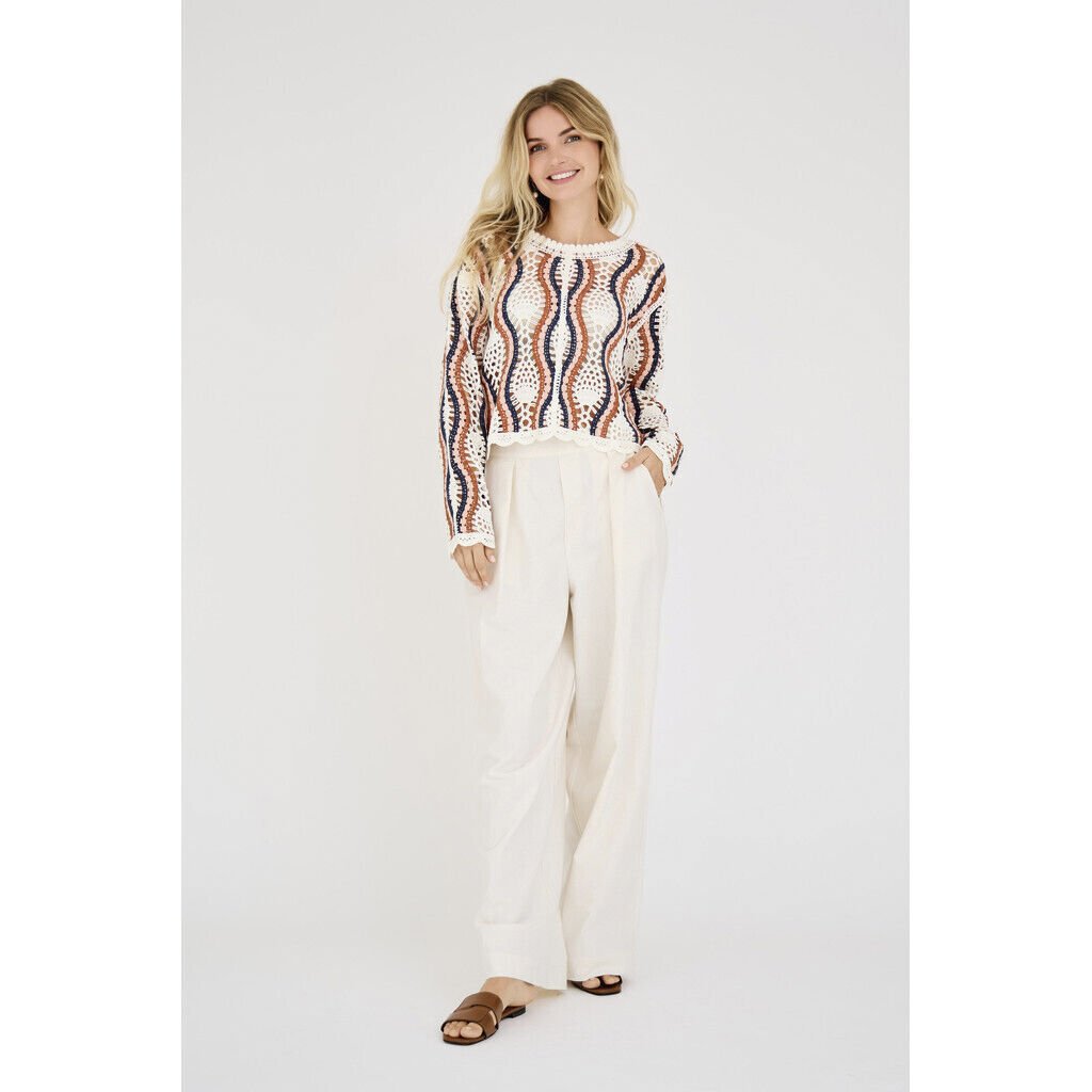 California crochet blouse