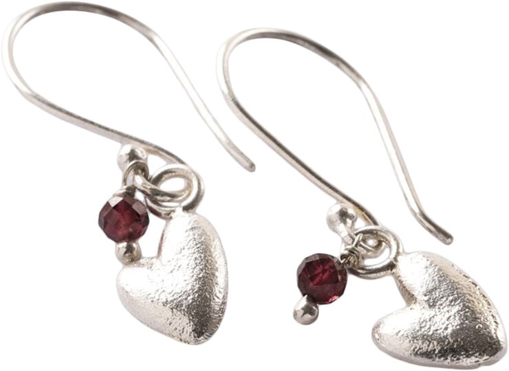 Generous Garnet Earrings SP