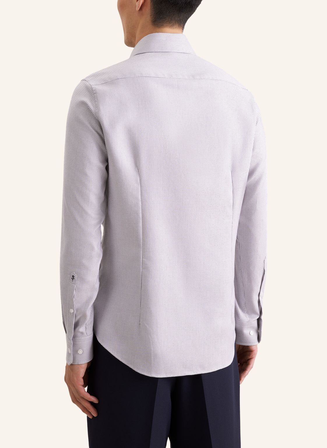 Business shirt Slim 1/1 Kent-Collar Structure