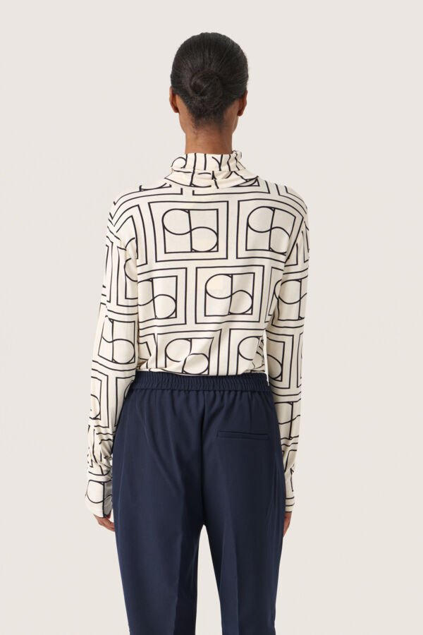 SLHanadi Printed Rollneck LS