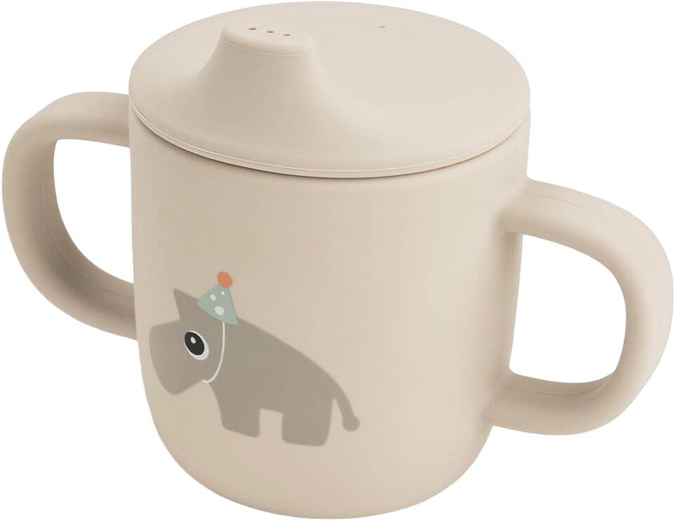 Silikone tudkop 2 h&aring;ndtag Celebration Sand