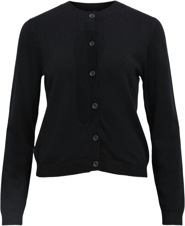 OBJTHESS L/S SHORT CARDIGAN NOOS