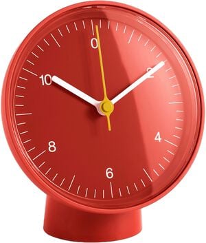 Table Clock Recycled-Red