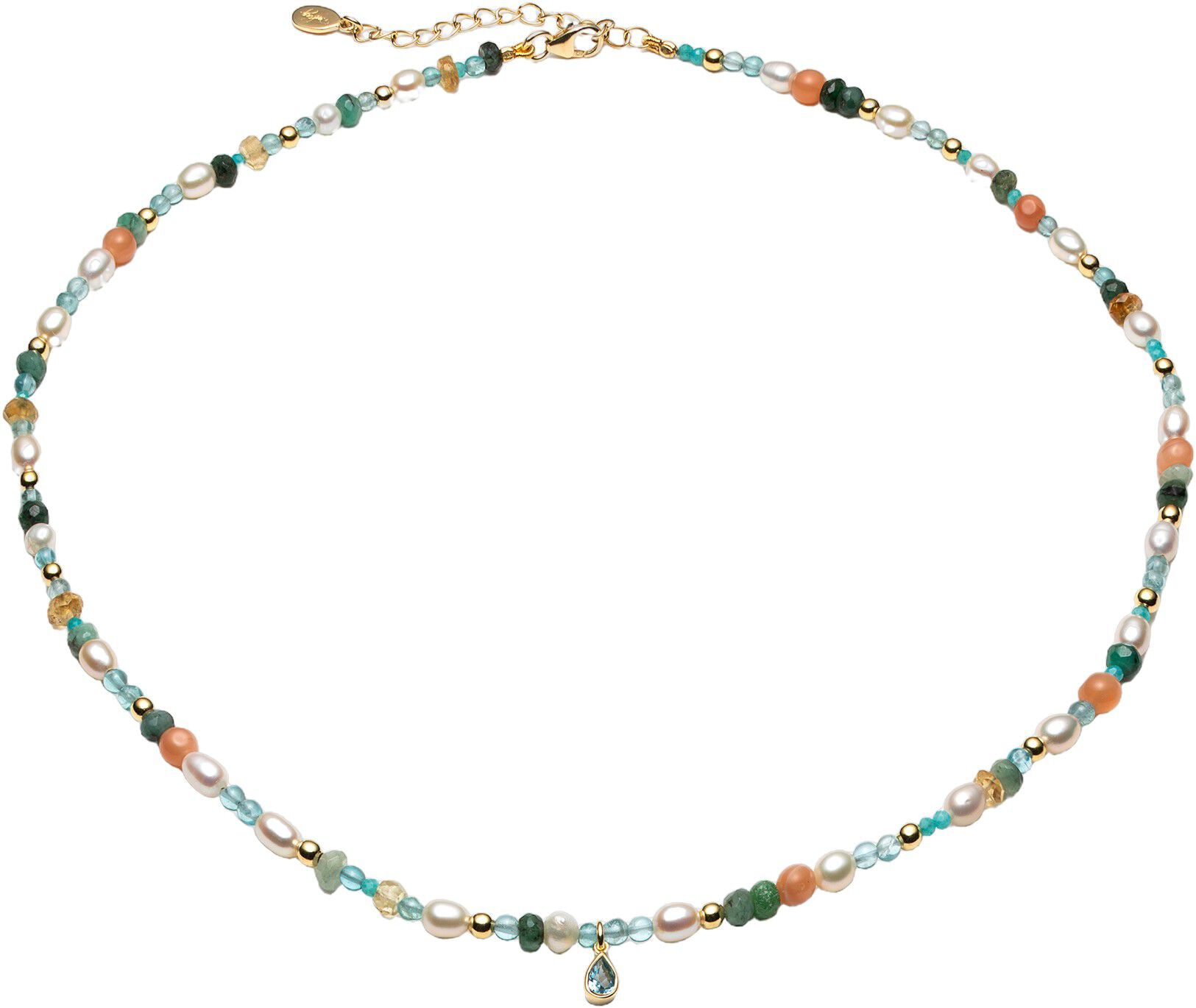 Water Drop Pure Pearl Necklace