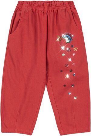 MAGOT SEQUIN FRILL PANTS GOTS