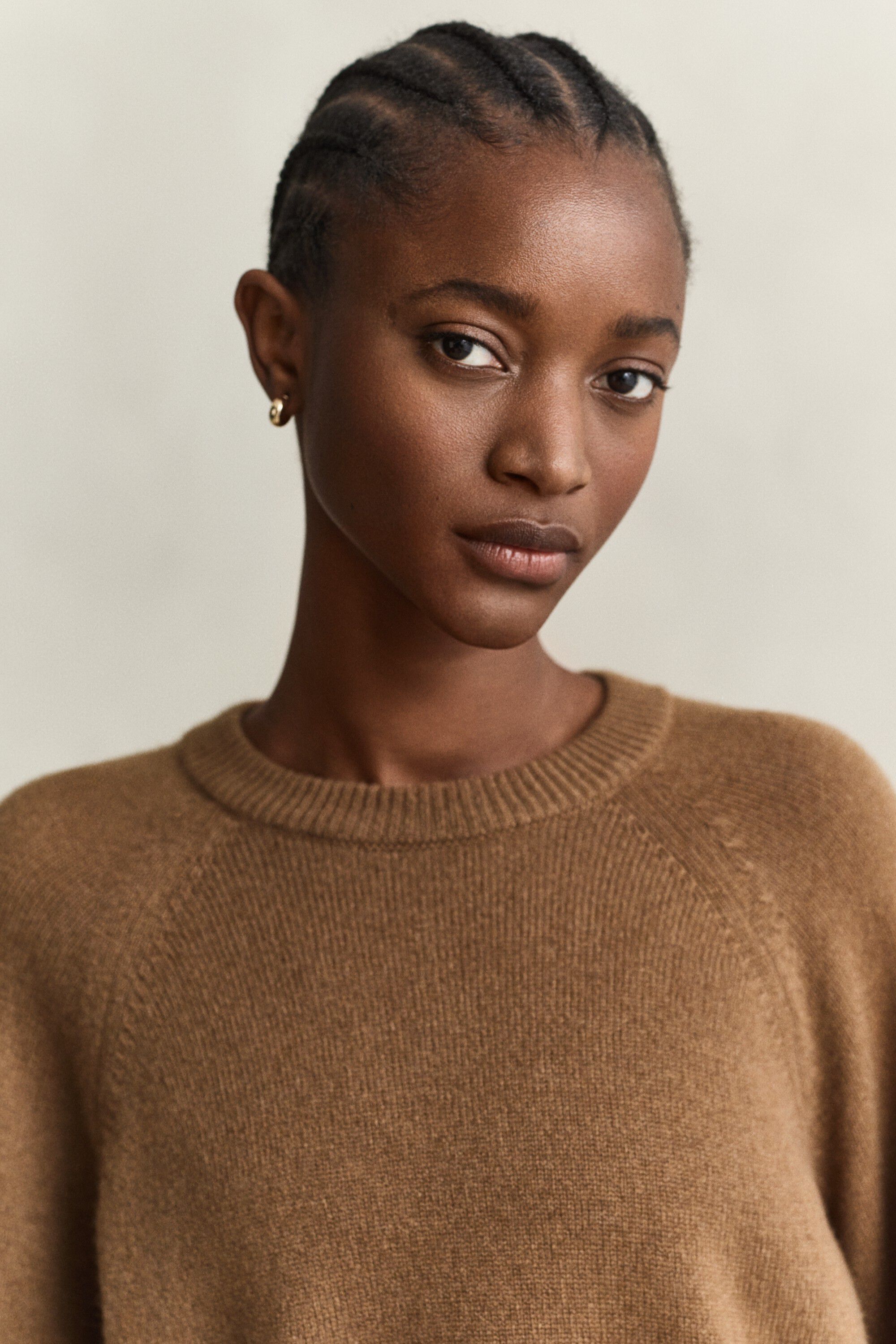 WOOL CASHMERE C-NECK