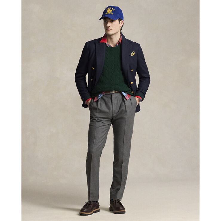 Cable-Knit Wool-Cashmere Sweater