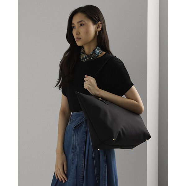 Nylon Large Keaton Tote Bag