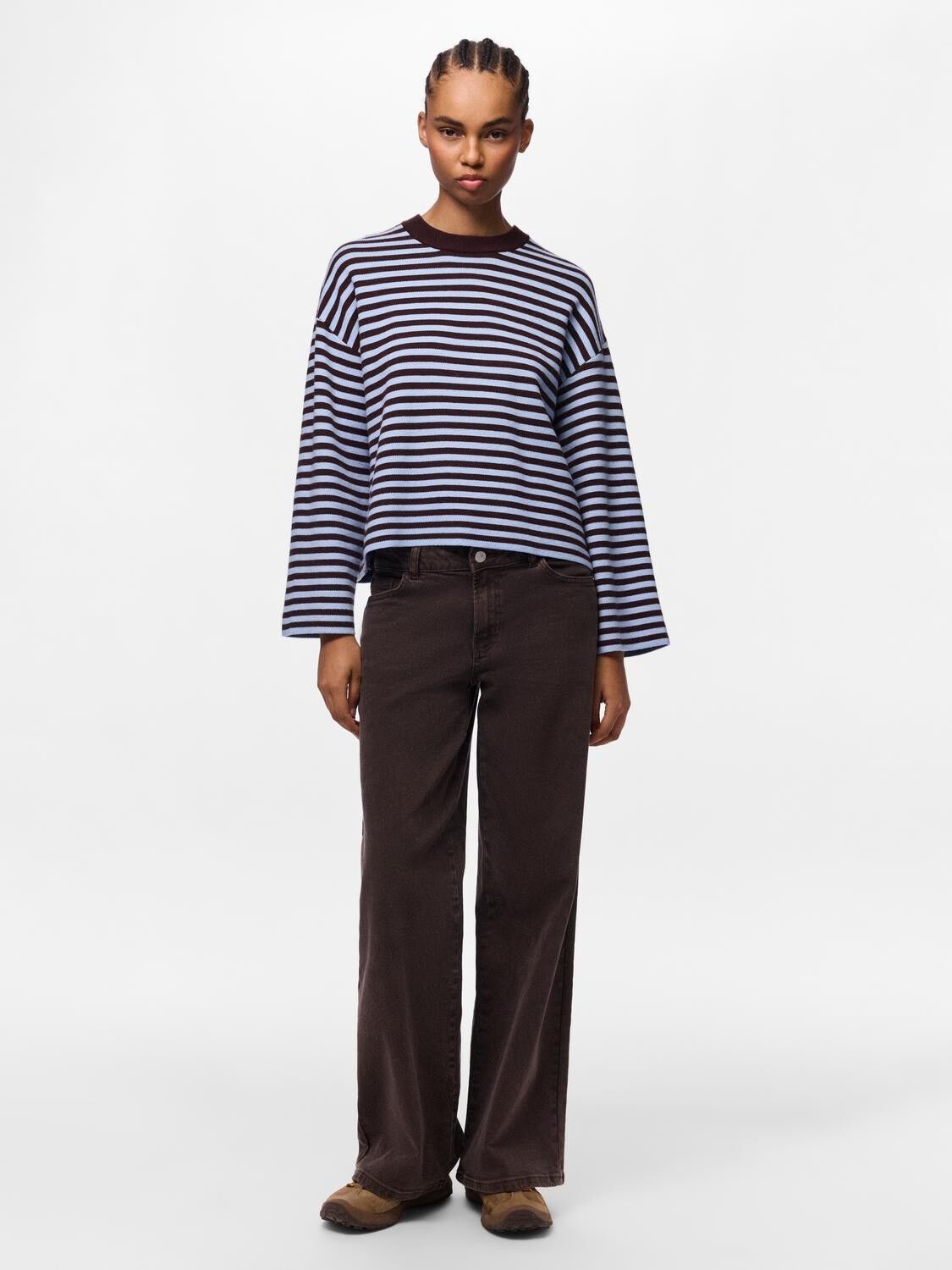 Pcjassy Ls O-Neck Knit Noos Bc