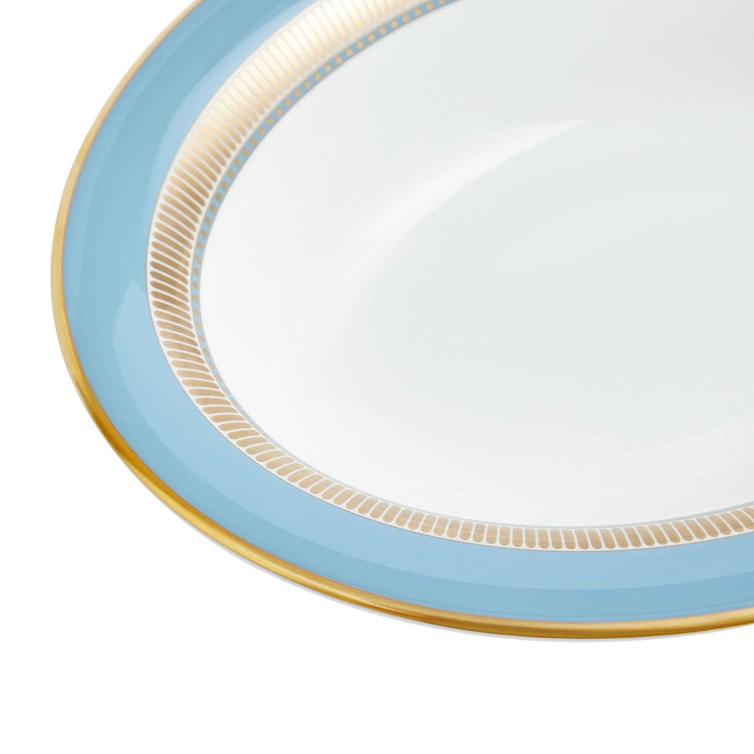 HELIABL Open Oval Dish 25cm 9. 8in BLU