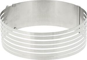 Kakedeler 24-30 x 8 cm Stål