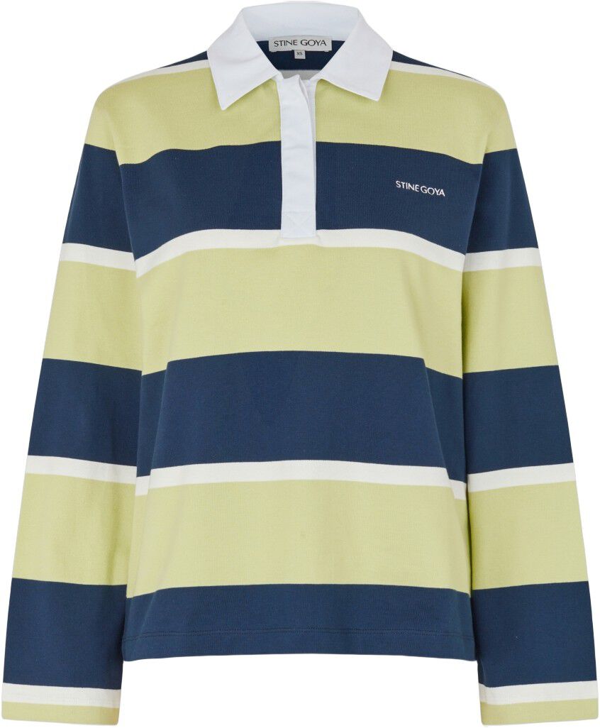 2457 Heavy Dry Jersey / Cotton, Polo Long Sleeve Top