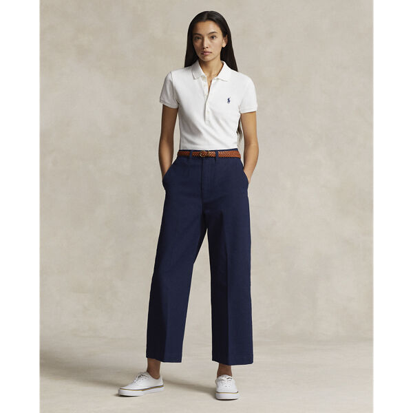 Chino Wide-Leg Pant
