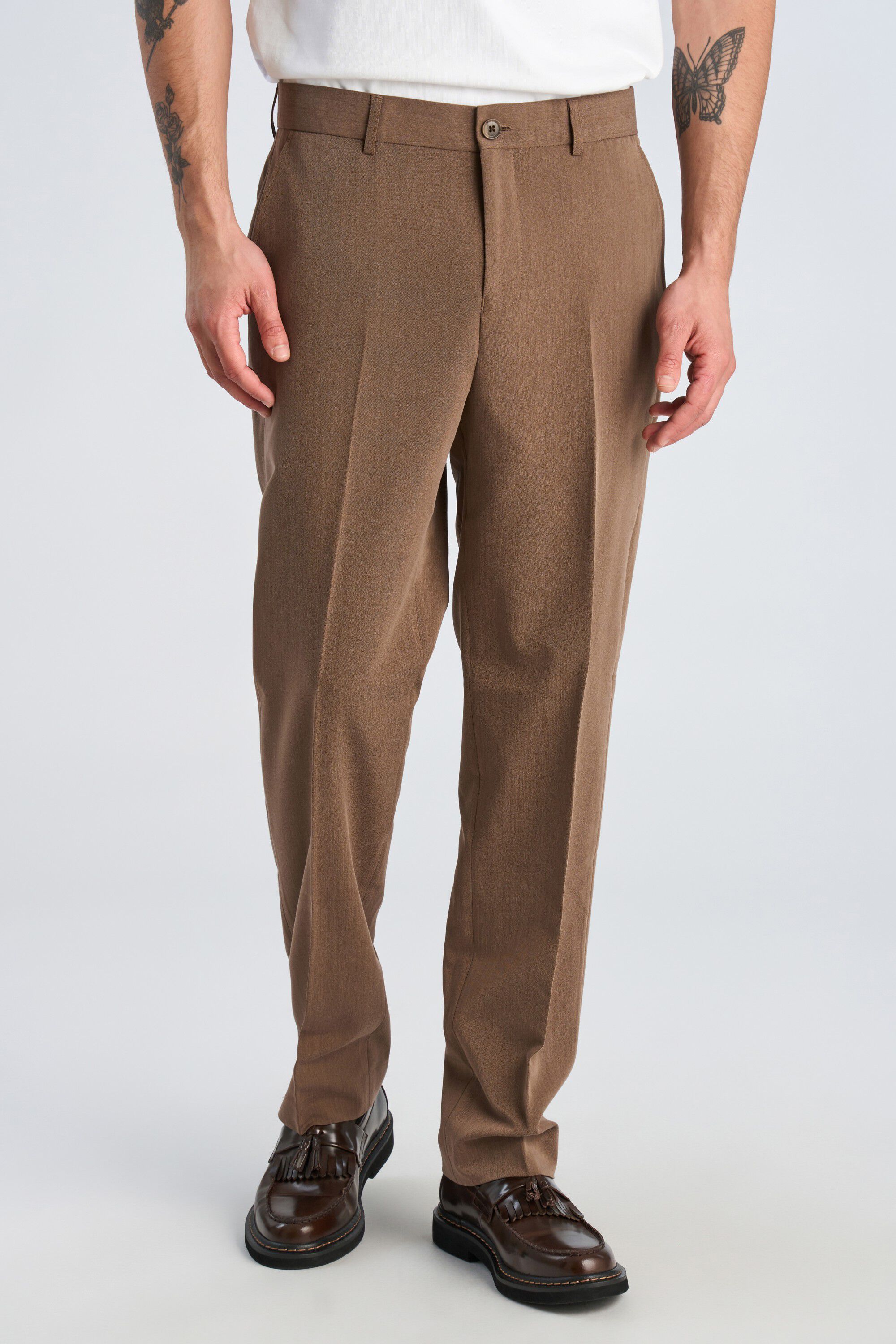 Fine twill stretch suit