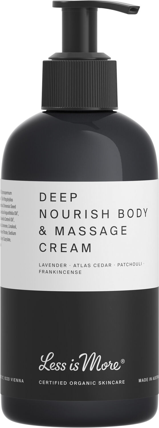 Organic Deep Nourish Body & Massage Cream lavender
