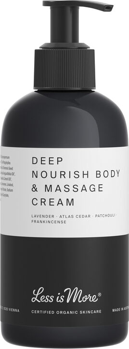 Organic Deep Nourish Body & Massage Cream lavender