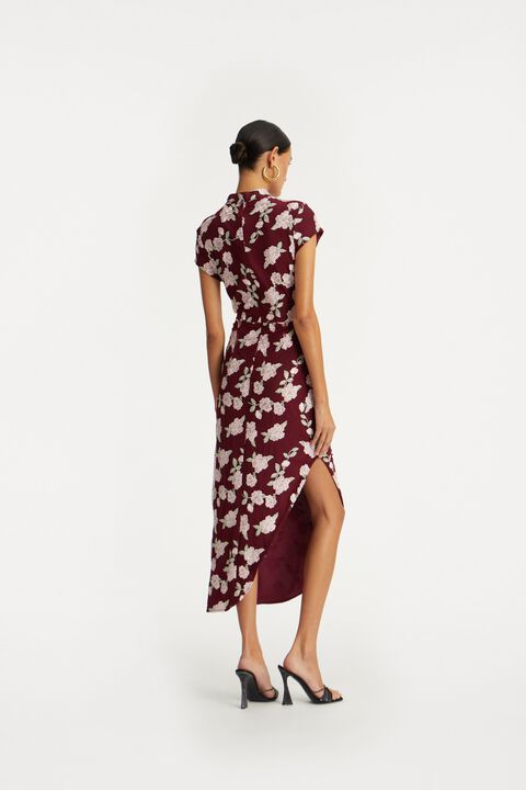 MESH ASYMMETRIC DRESS