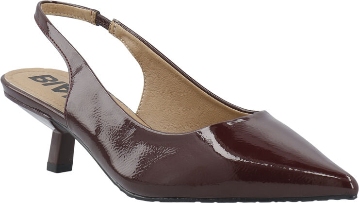 BIAKRISTIN Kitten Heel Slingback Patent