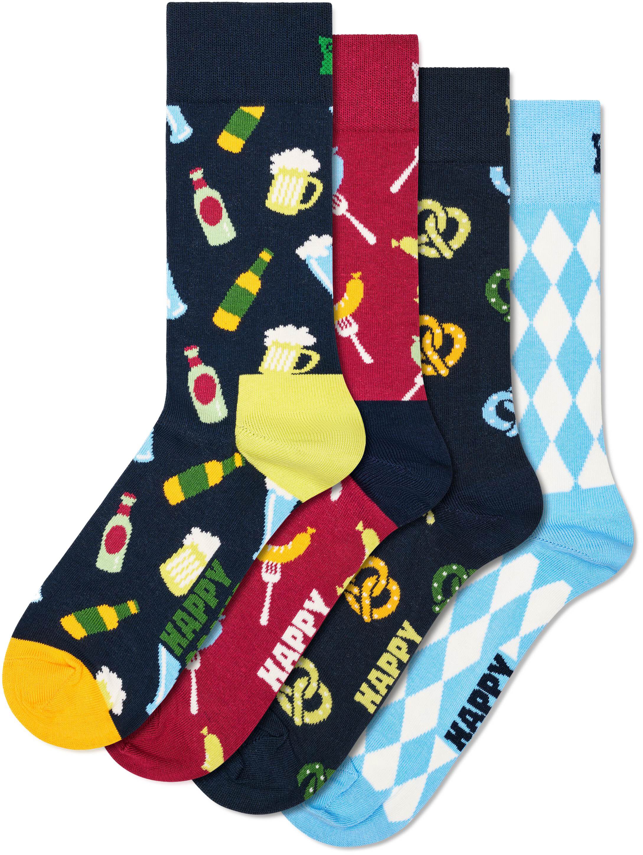 4-Pack Octoberfest Socks Gift Set