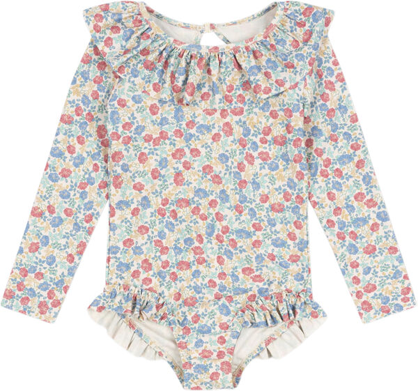 MANUCA LS SWIMSUIT GRS