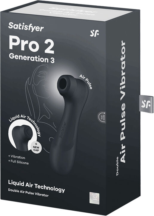 Satisfyer Pro 2 Generation 3 black lufttryksvibrator