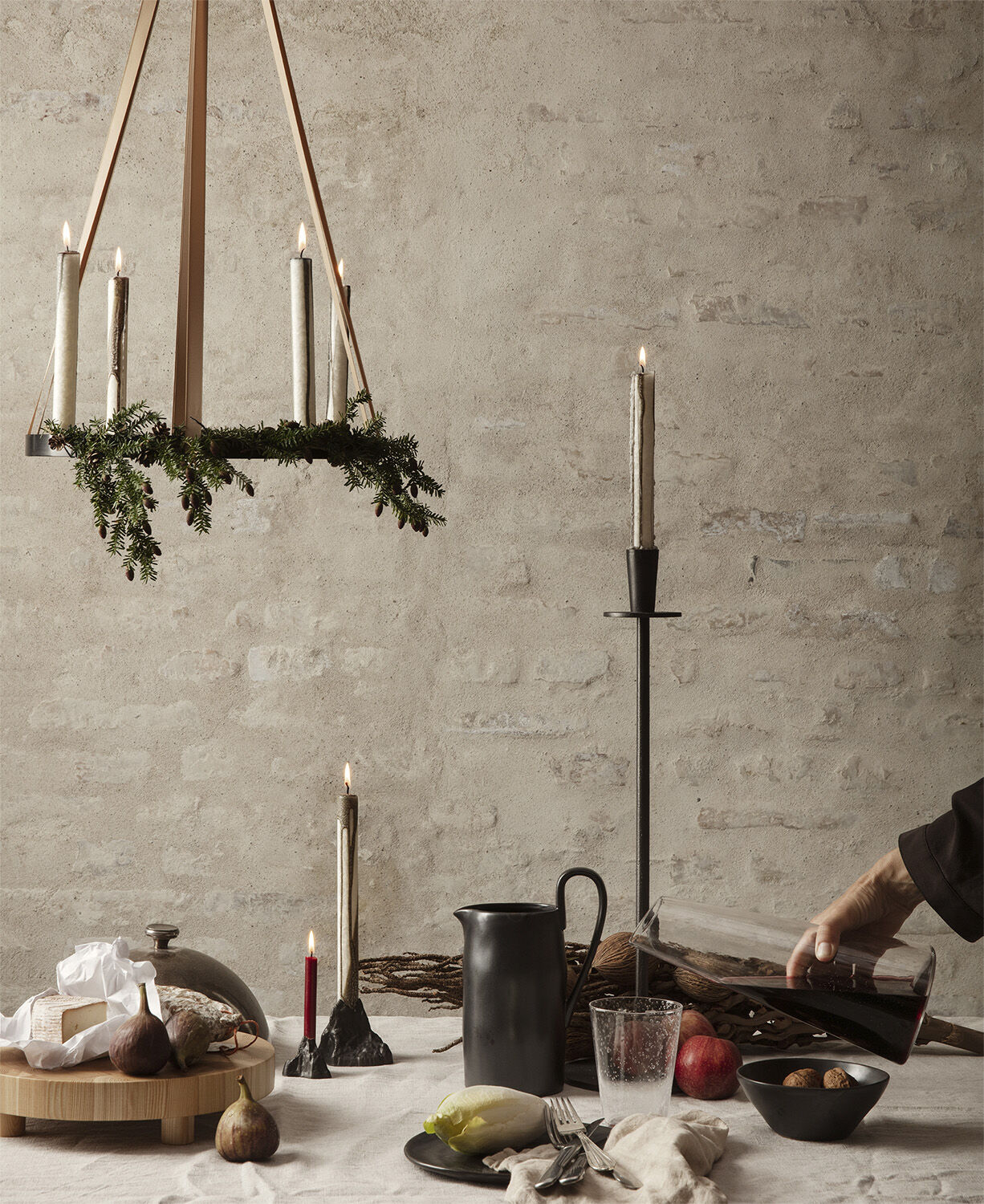 Circle lysestage adventskrans