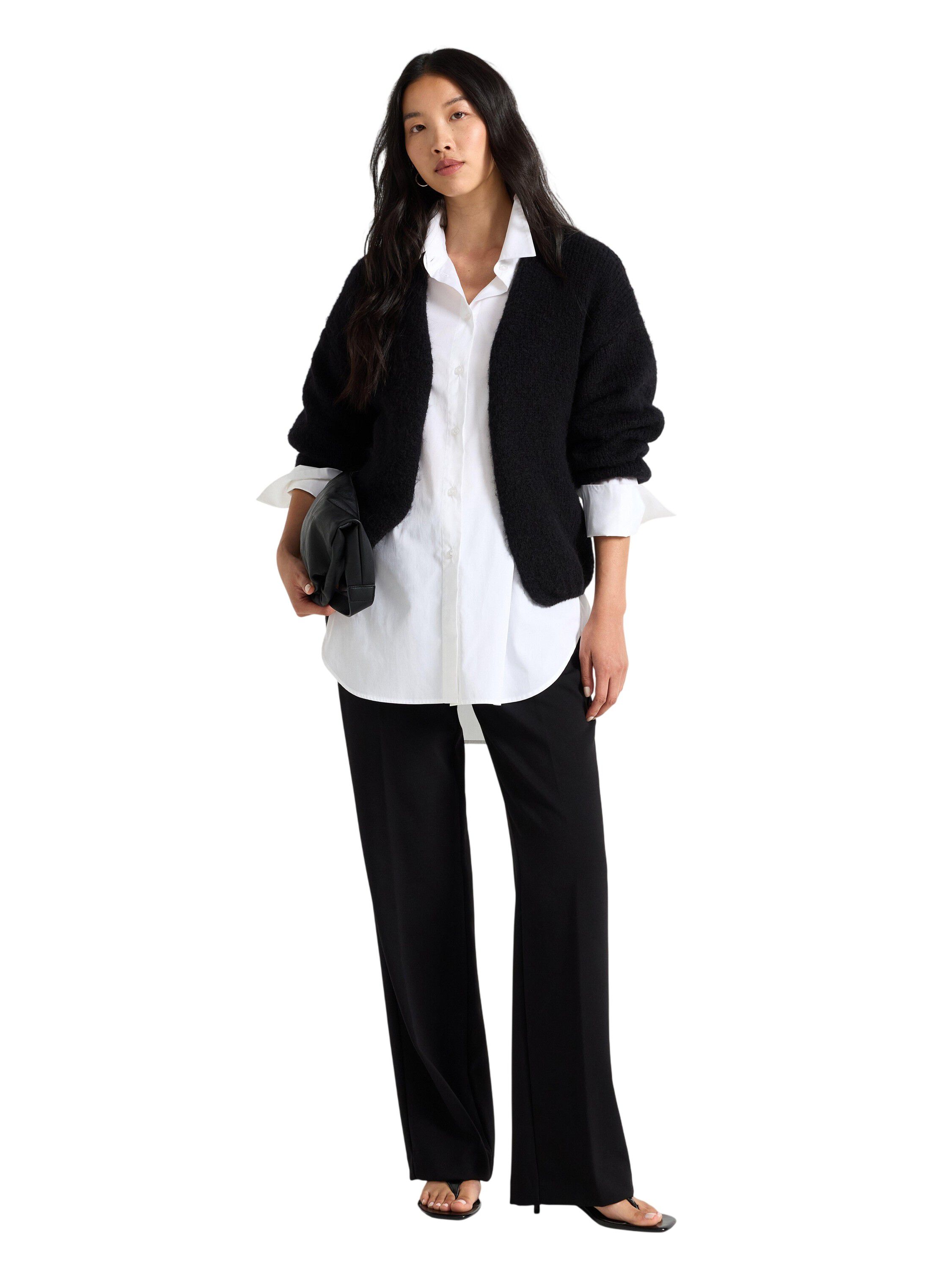 Stickad cardigan